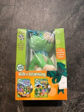 Leapfrog: Gift Of Learning + Plush Gift Set (DVD)